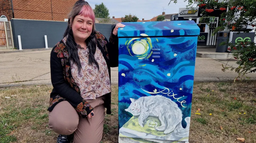 Jo Beck said she hoped the design will bring a smile to people's faces