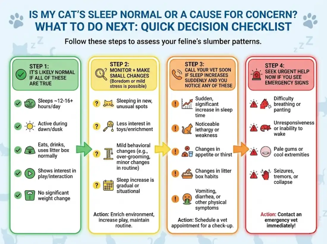 Is My Cat’s Sleep Normal or a Cause for Concern