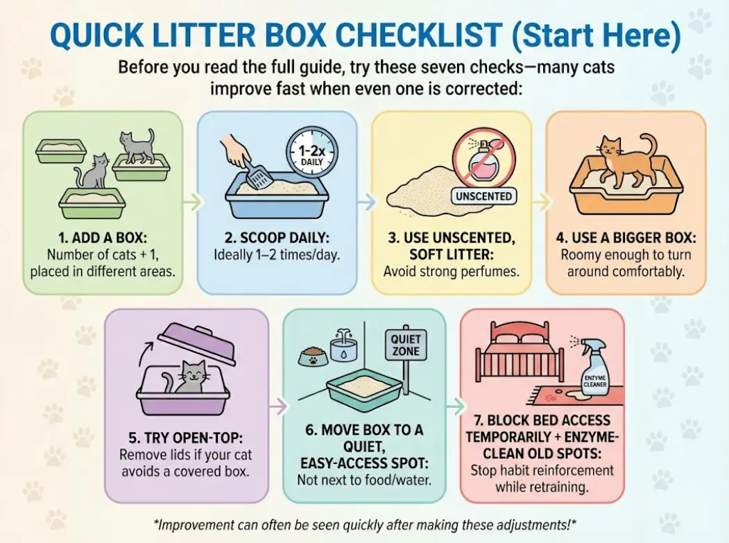 Litter Box Problems Checklist