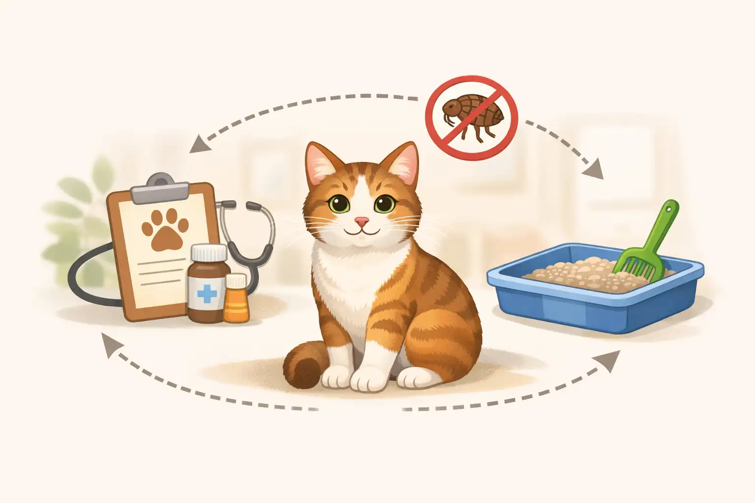 How to Keep Your Cat Worm Free (Vet-Backed Prevention Checklist)