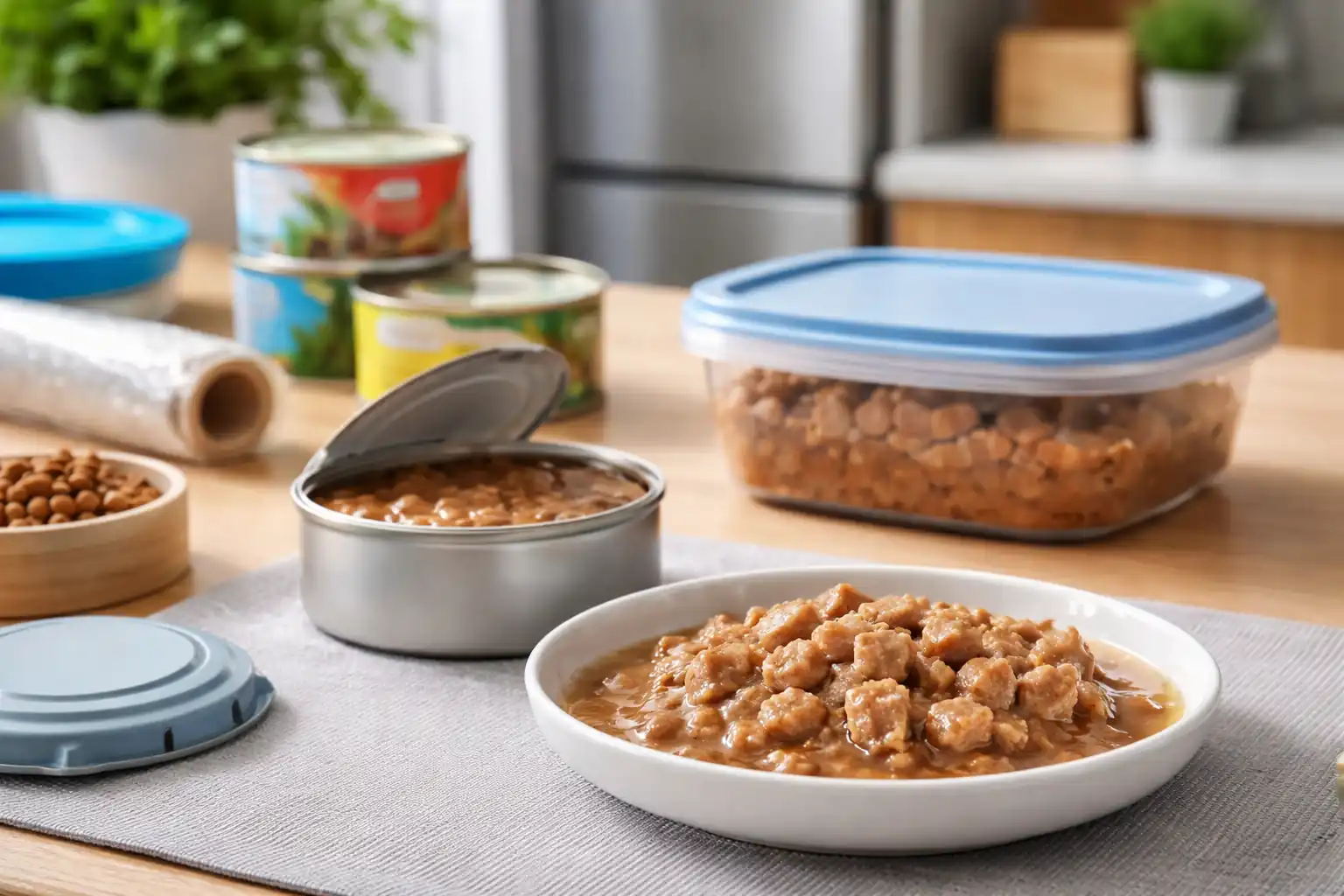 Wet Cat Food Storage Tips