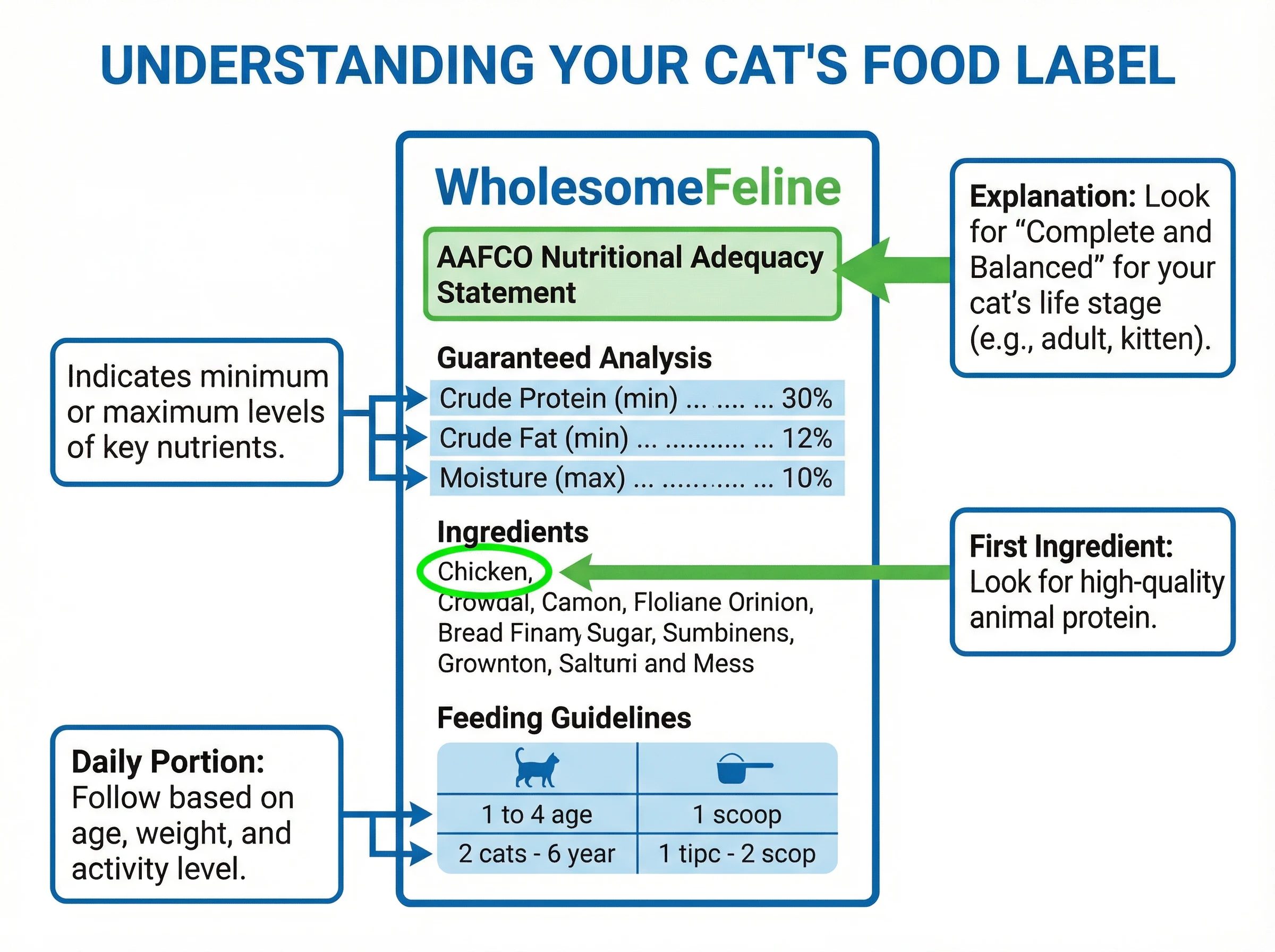 Understanding Your Cat's Food Label