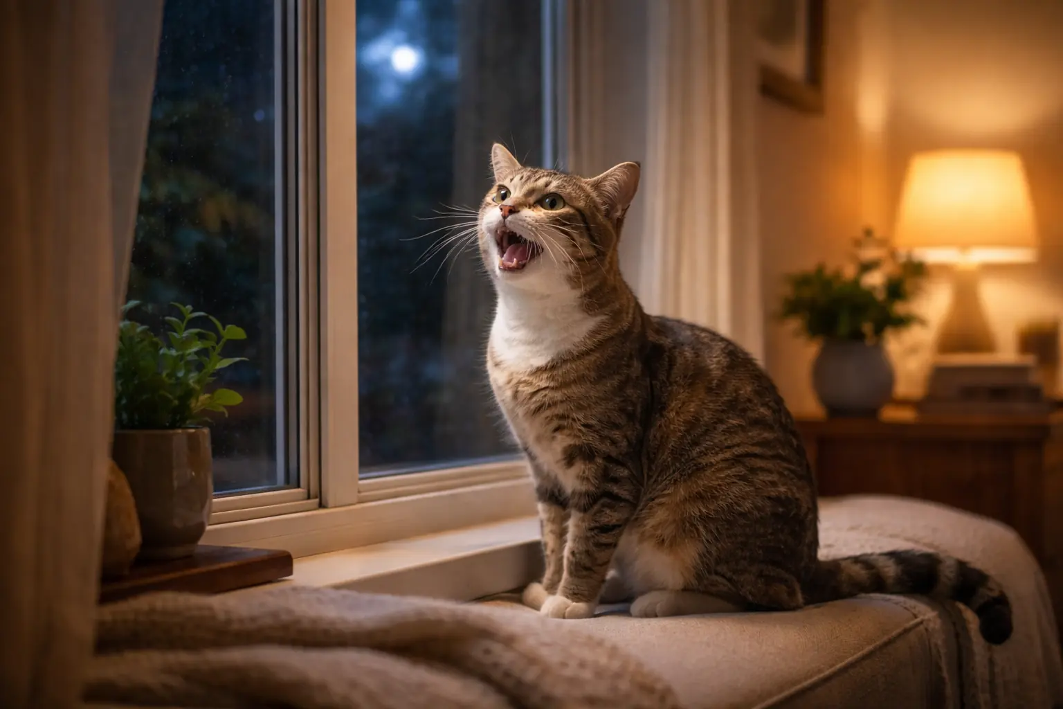 signs your cat is in heat