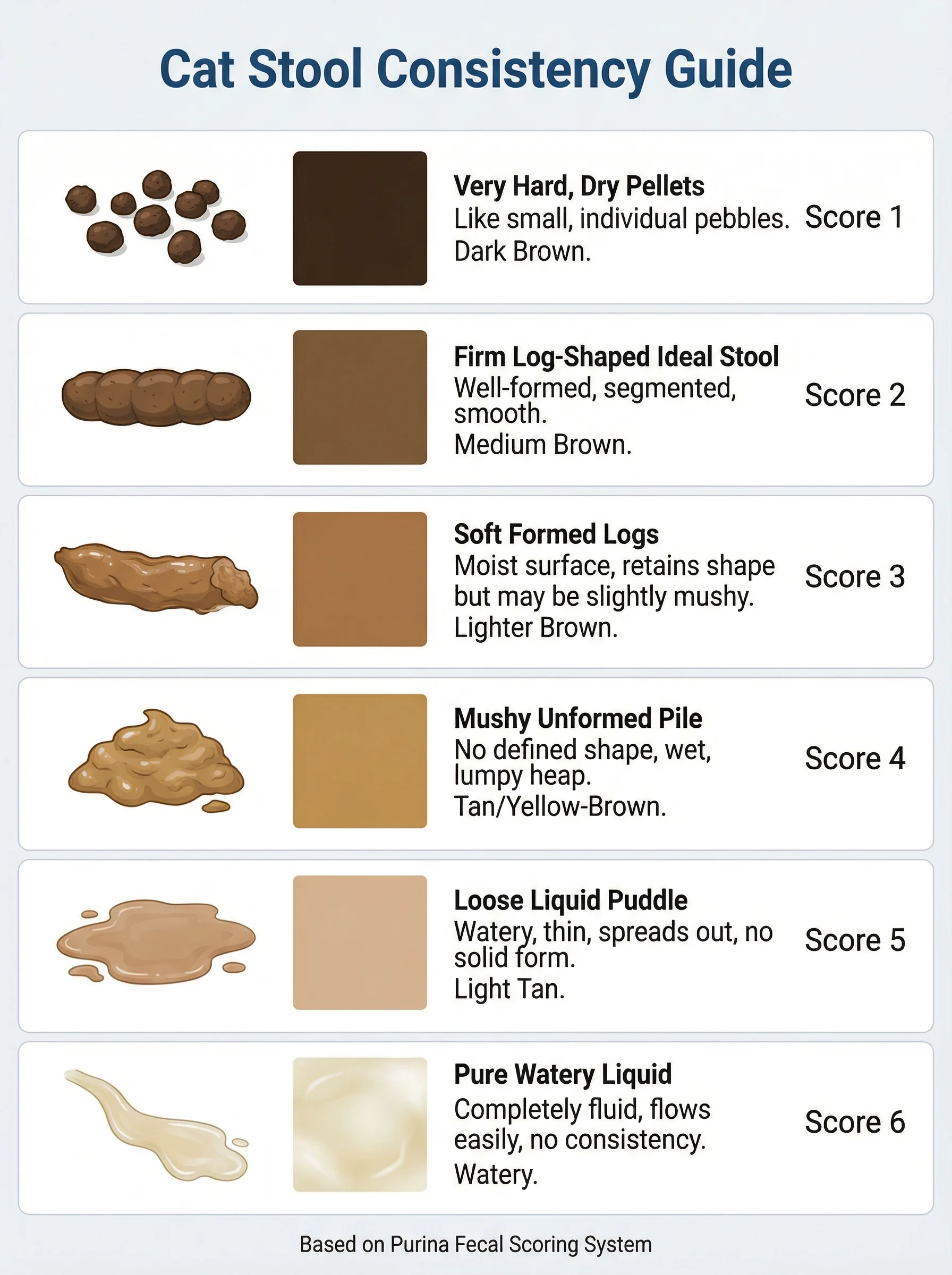 Cat Stool Consistency Guide