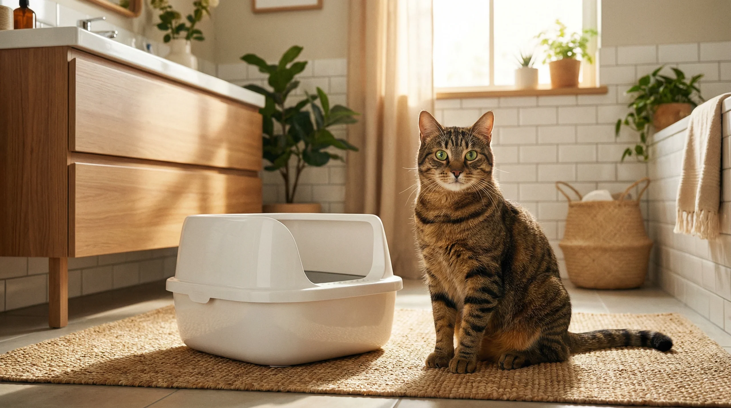 Healthy Cat Litter Box