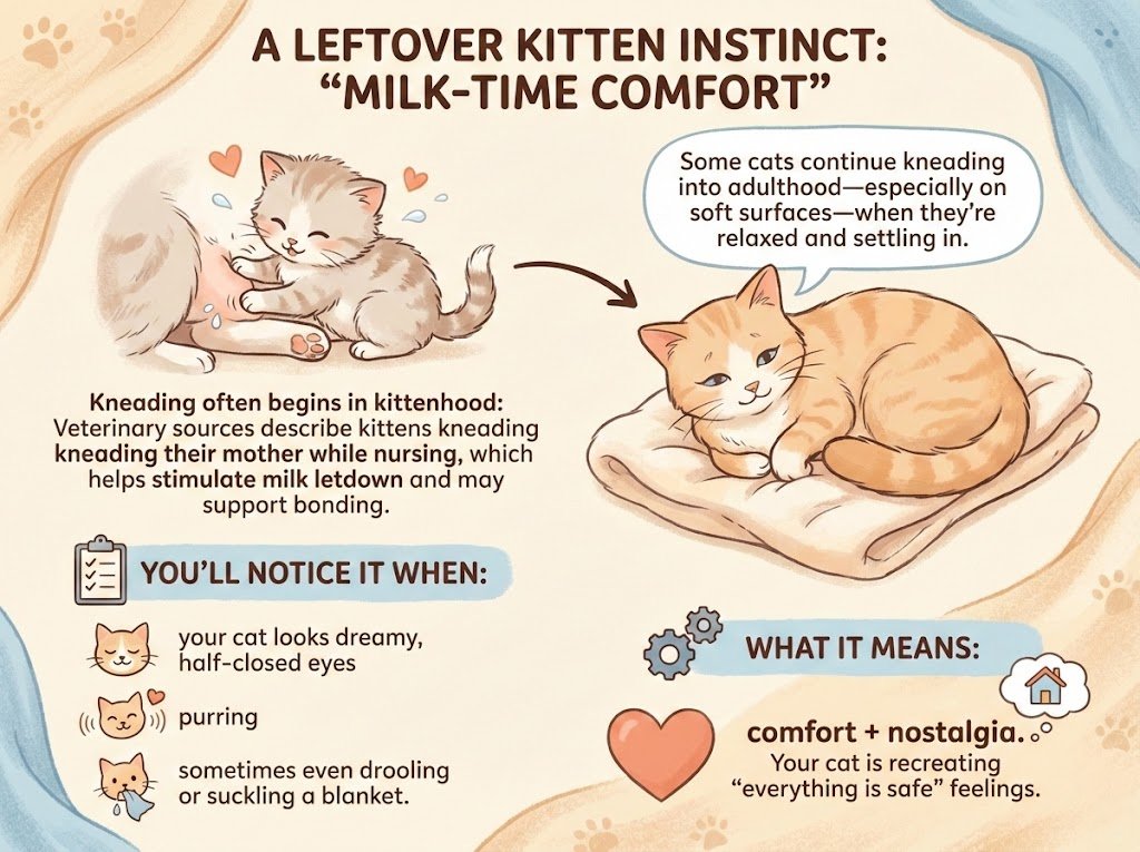 cat milk-time comfort