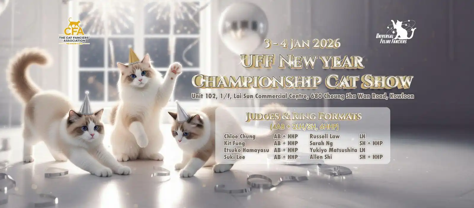 CFA cat show