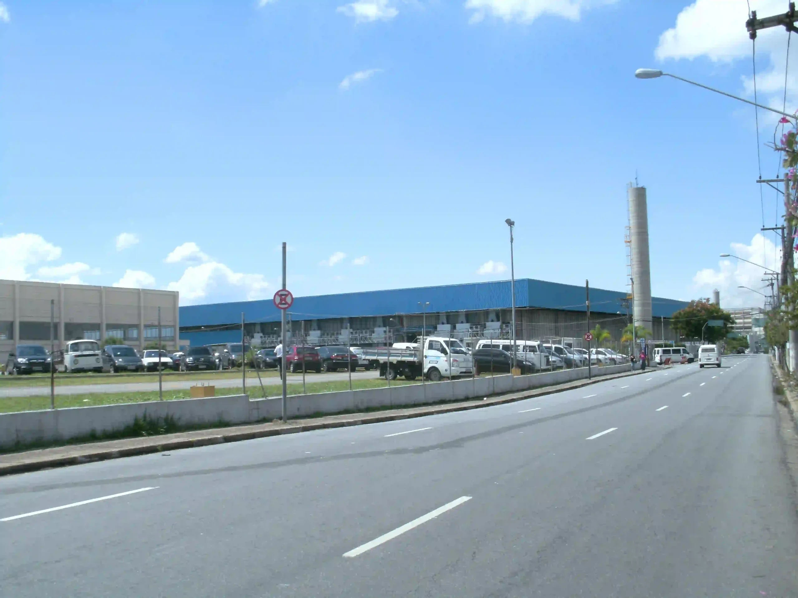 Expo Center Norte exterior in Vila Guilherme, São Paulo (venue area for Pet Trade Brazil 2026)