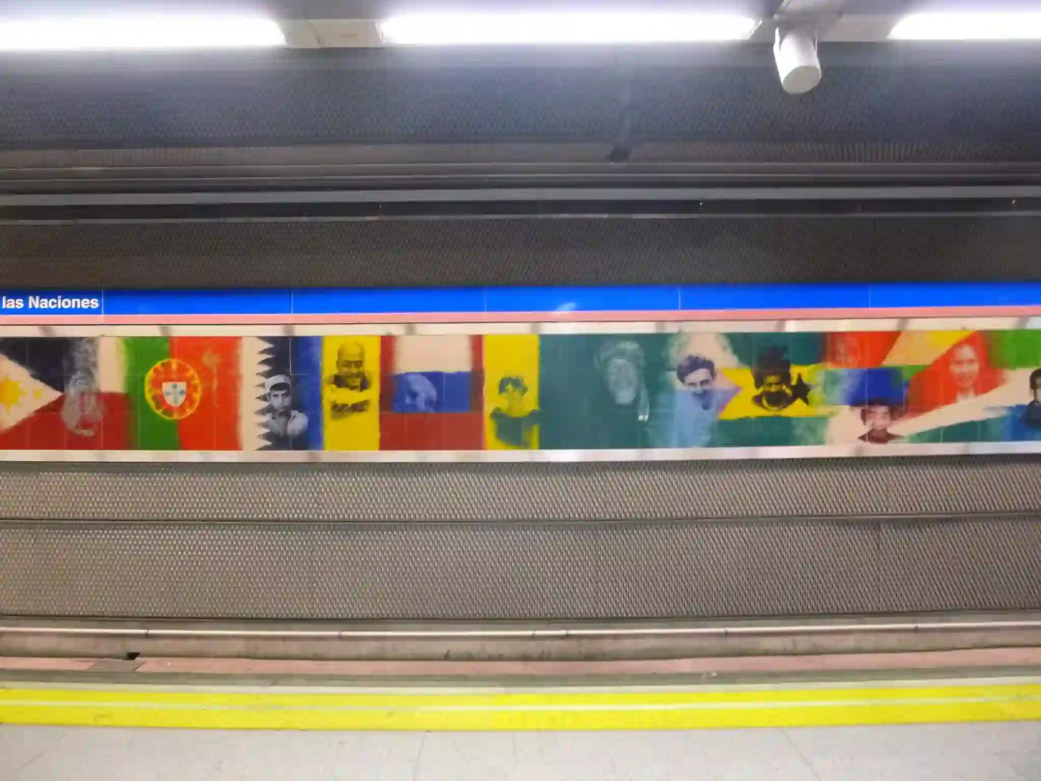 Madrid Metro station serving IFEMA area