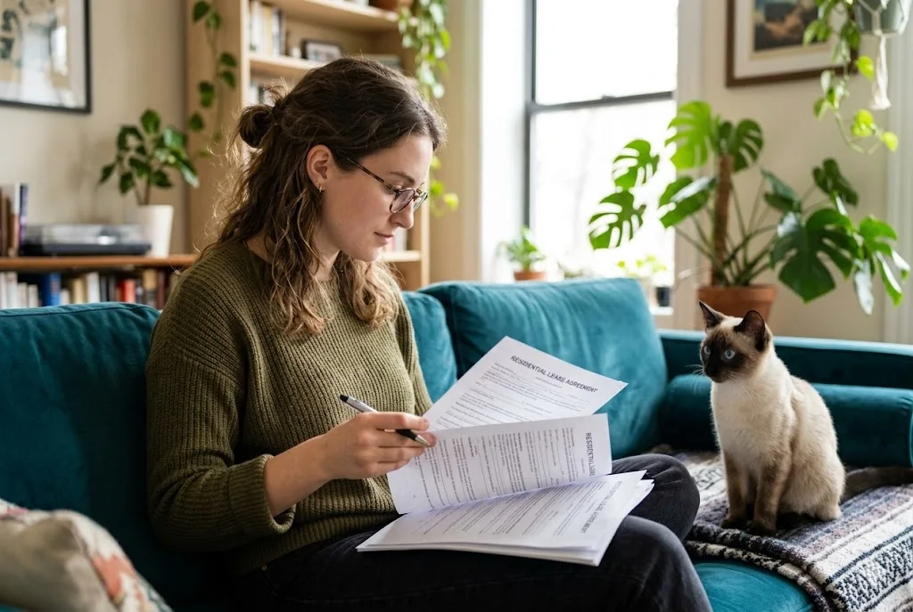 adopting a cat in an apartment