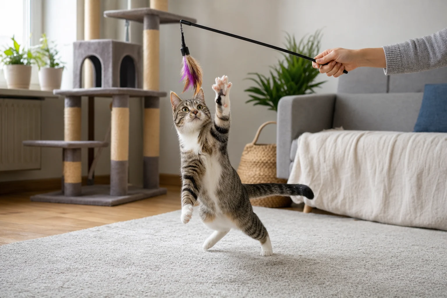 How to Play With Your Cat: A Daily Interactive Play Routine